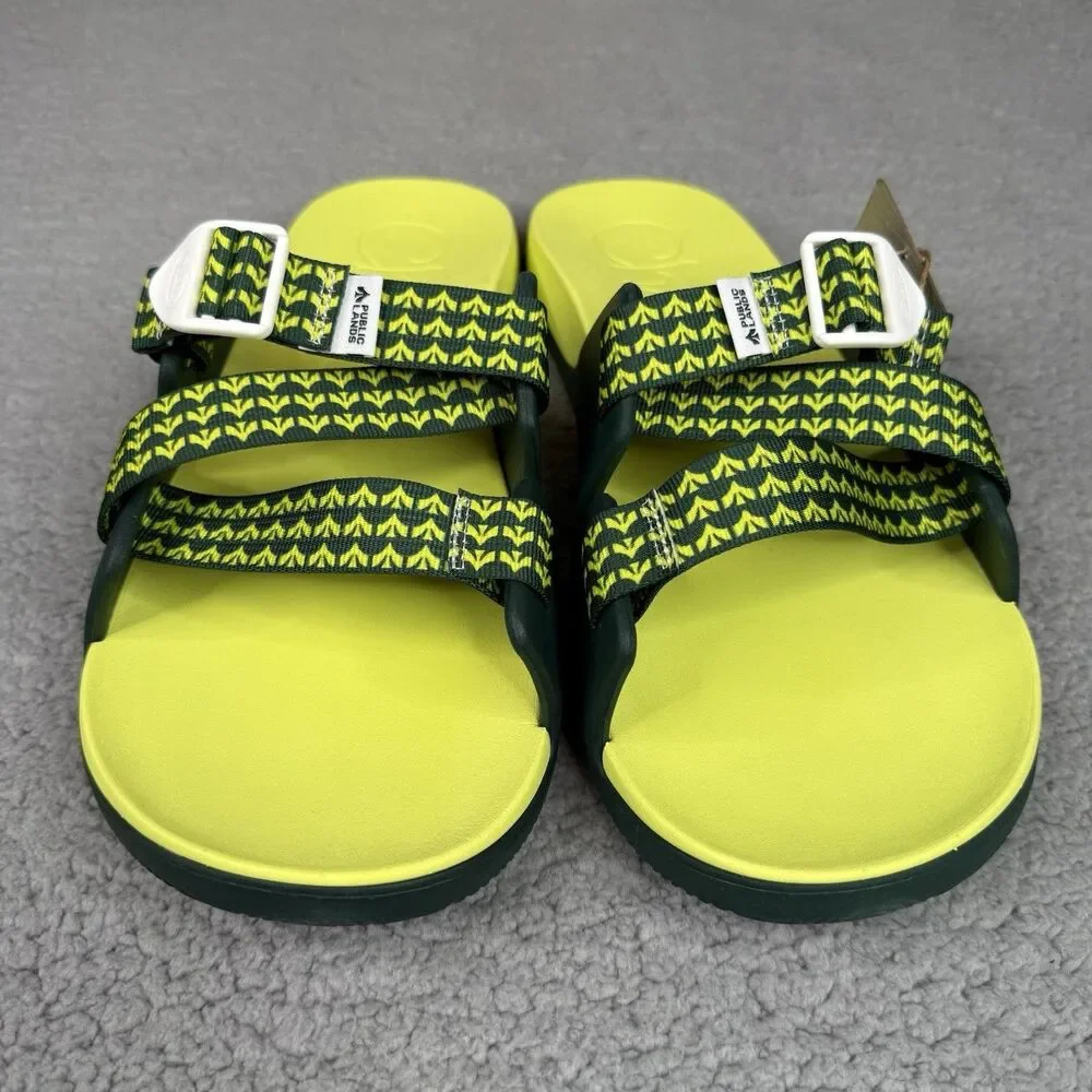 Chaco Chillos Slide Sandals Mens Size 15 Public Lands Evergreen Brand New In Box